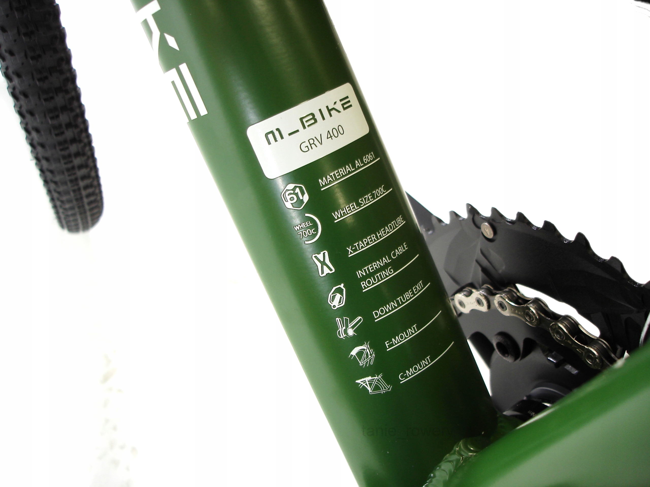 Rower GRAVEL 28 M-BIKE GRV-400 S 47 SILEX Rozmiar ramy 47 cm