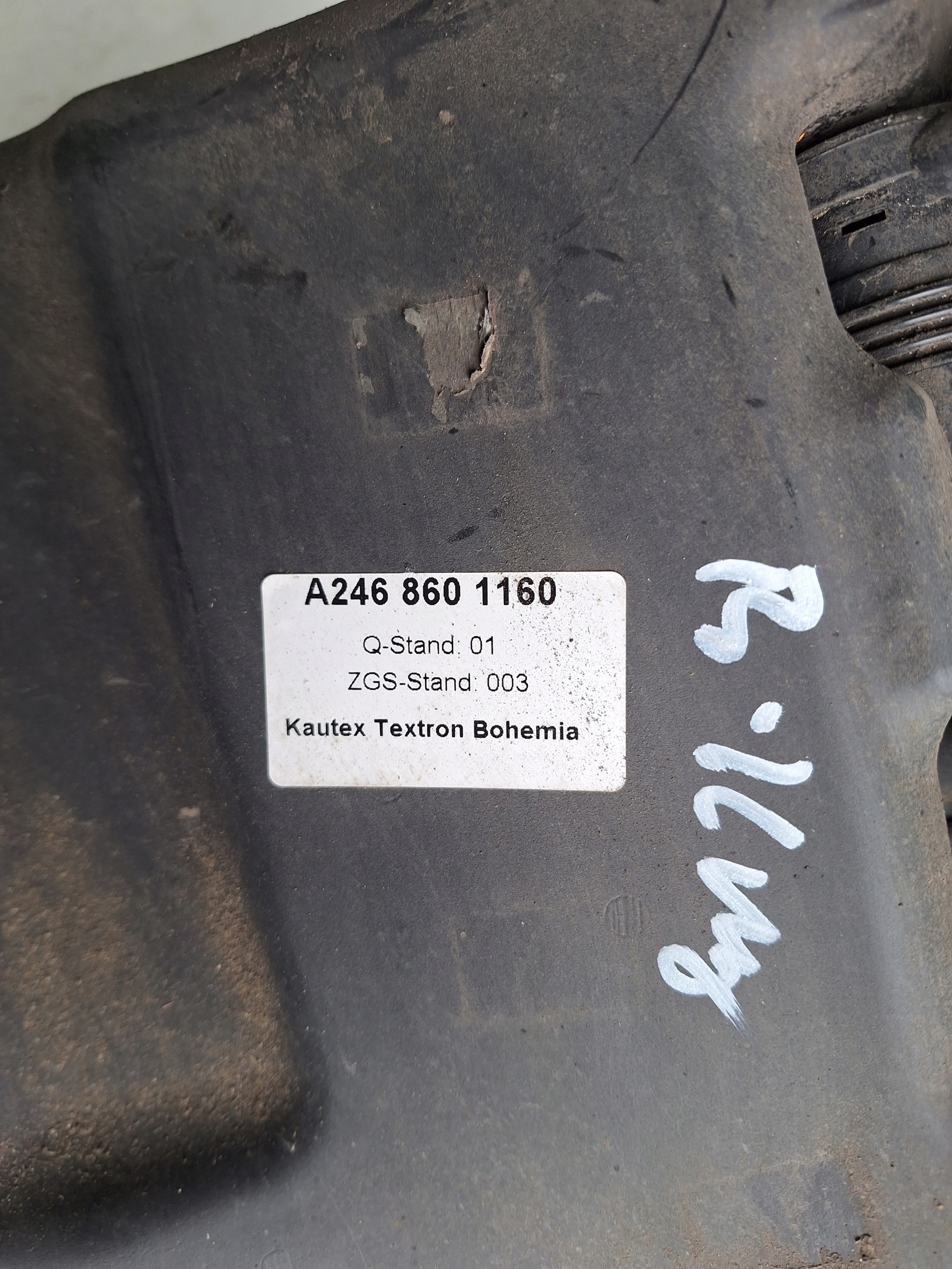 MERCEDES B-class W246 12-15 tank washers