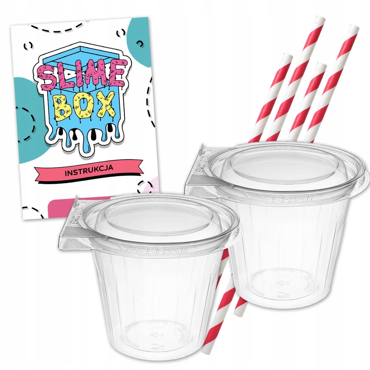 Zestaw do robienia slime SWEET SHAKE SLIME | Slime Box, Slime DIY, Okazja Wiek dziecka 3 lata +