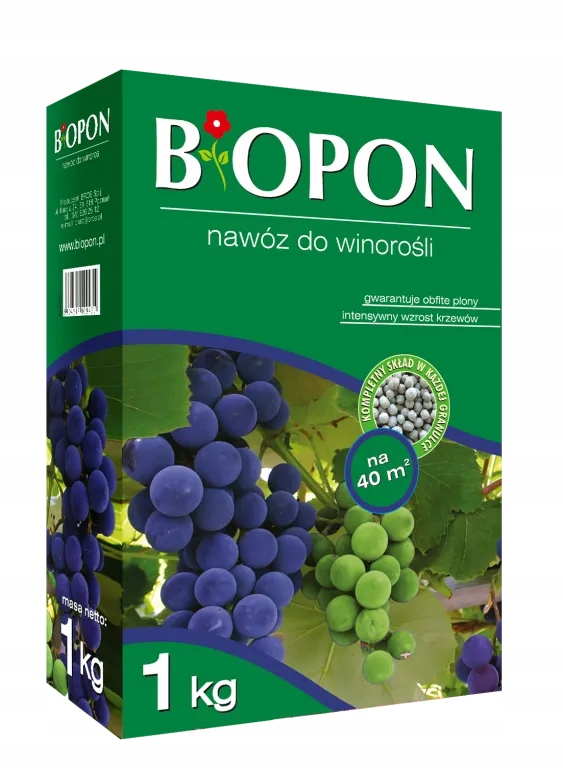 

Biopon Nawóz do winorośli granulat, 1 kg