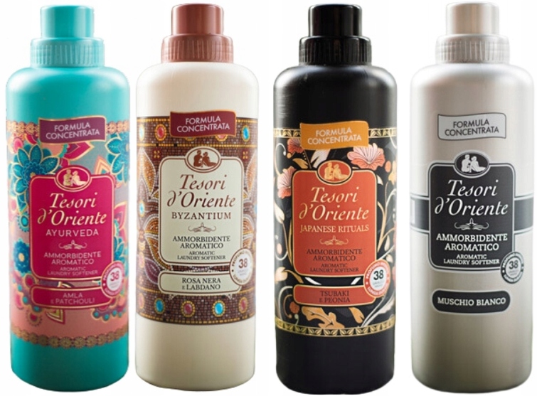 Levně Tesori d'Oriente Sada 4 krásných aviváží 760 ml Abjm