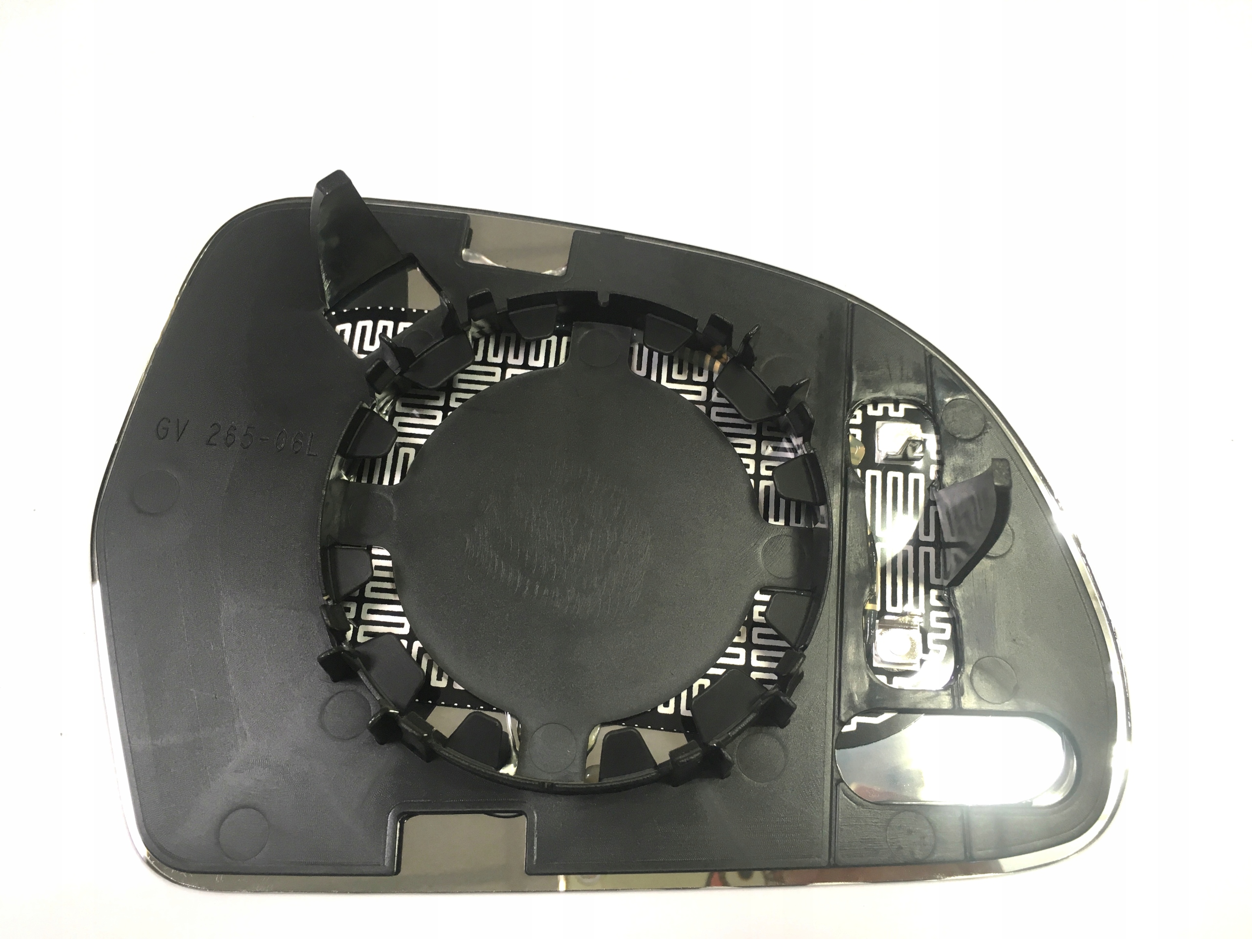 4F0857536AF - ВСТАВКА ДЗЕРКАЛА З МОНТАЖНИМ ПЛАСТИКОМ. AUDI A6