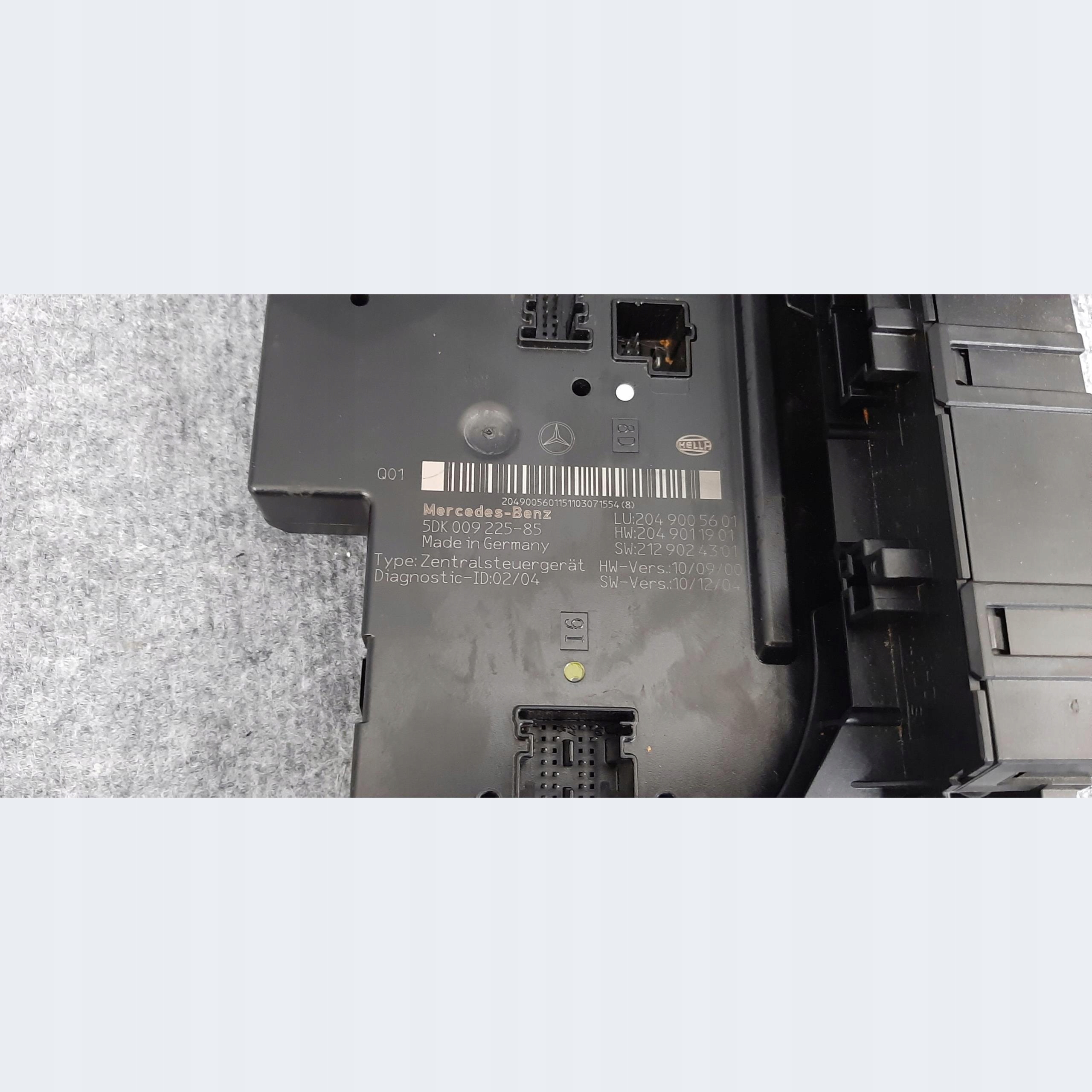 module SAM MERCEDES C W204 2049005601