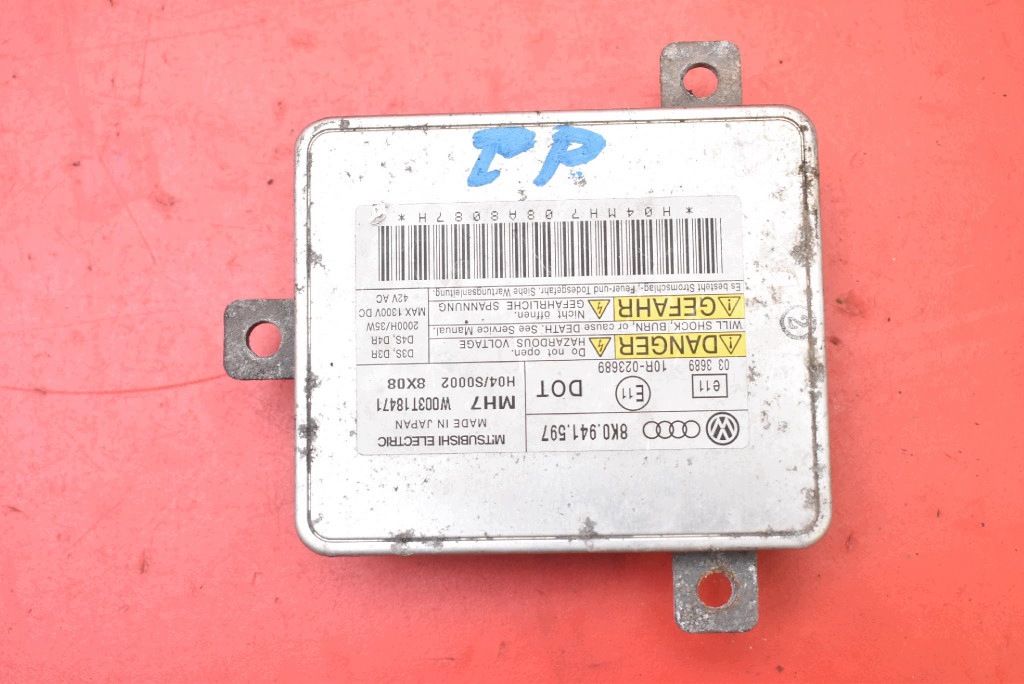 control unit XENON KSENON right 8K0941597 AUDI A4 B8 07-11