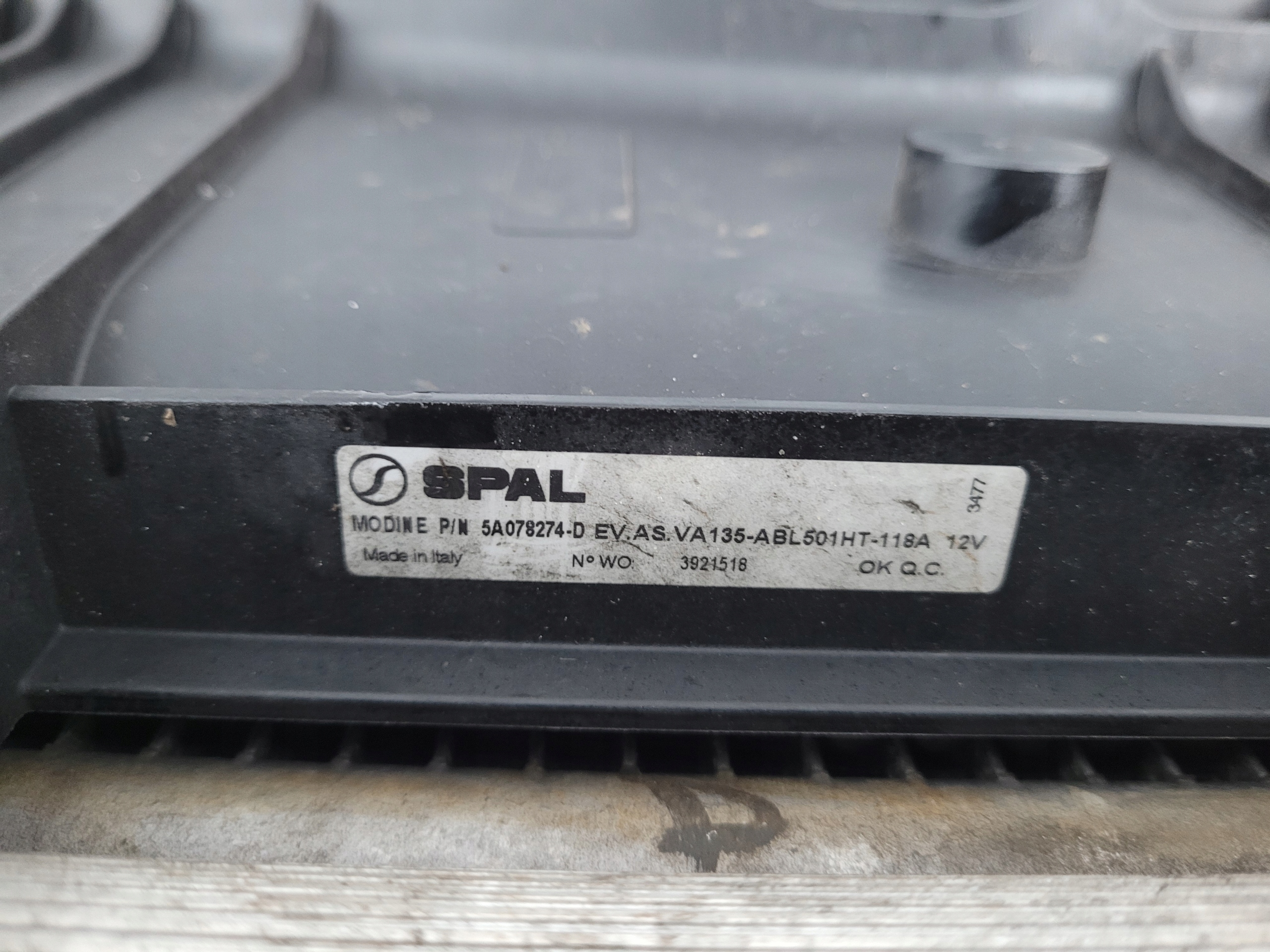 Radiatore / Raffreddatore VENTOLA KLIMA TESLA X 1031401-00
