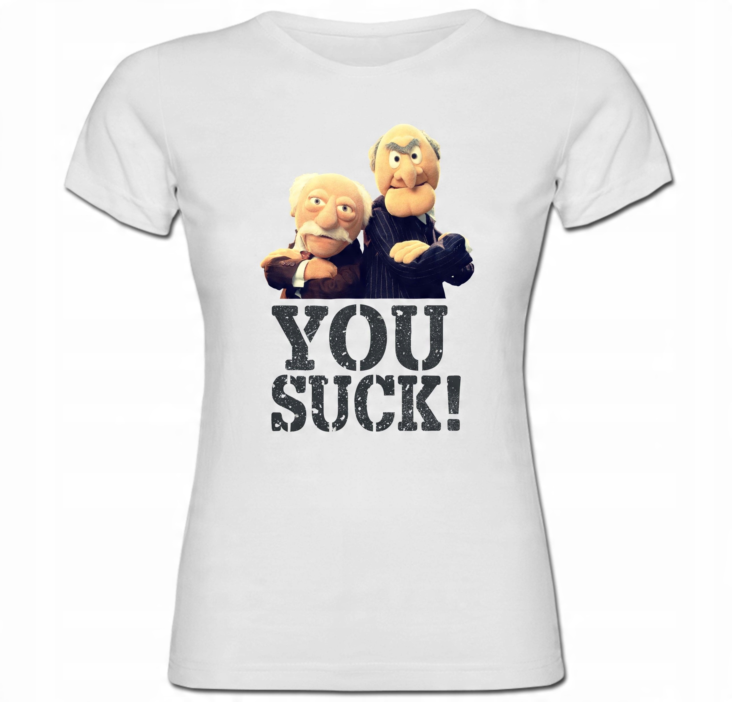 

Tshirt damski Muppet you suck Loża szydercy L