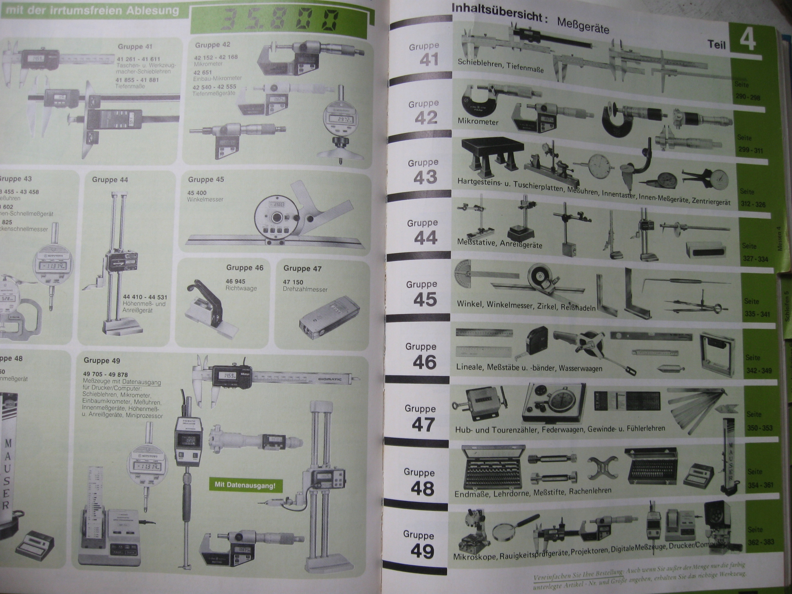 KATALOG narzędzi Mager & Wedemeyer 1989 Typ publikacji katalog