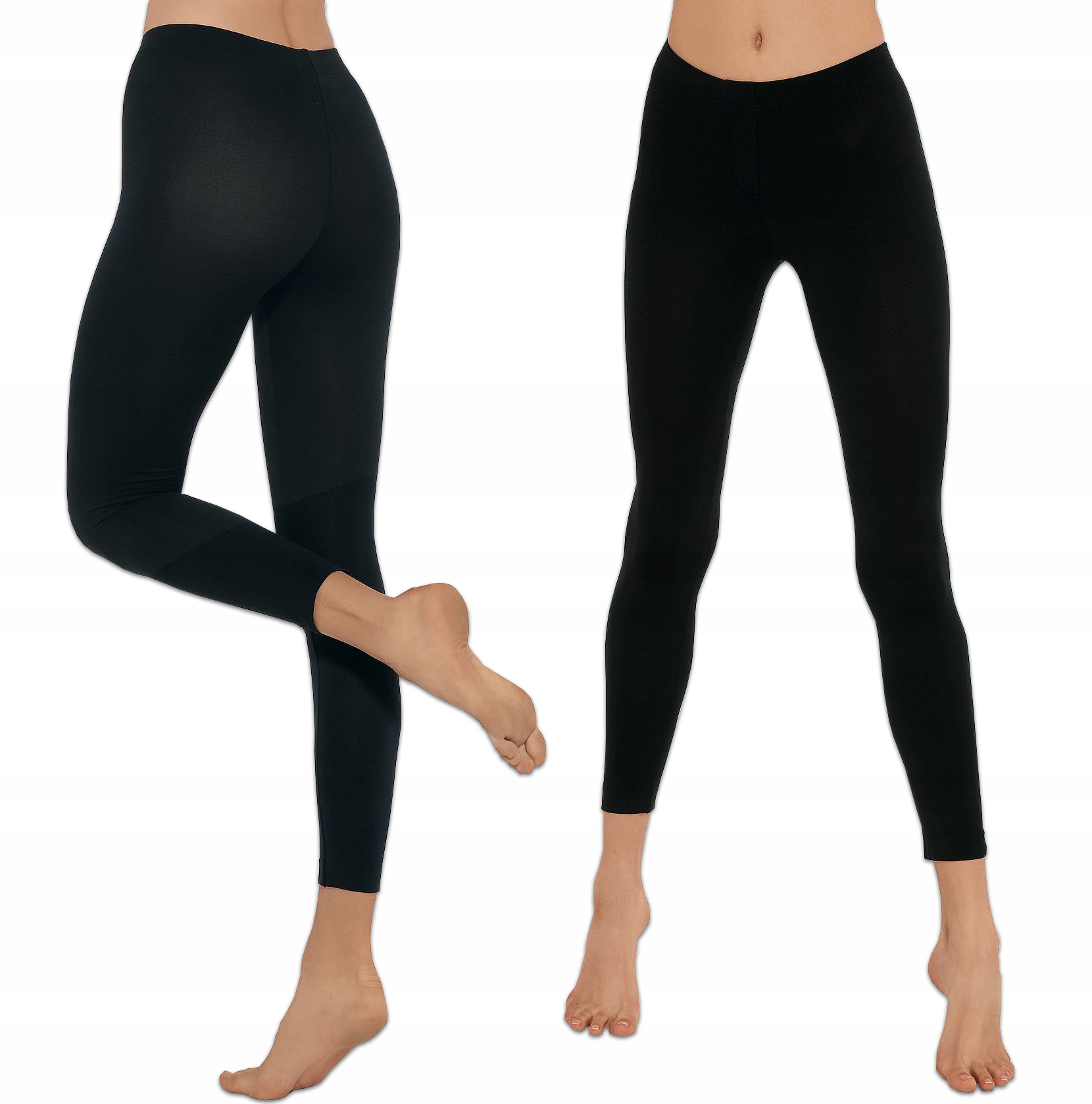 

Kryjące długie Legginsy Bawełniane Cornette r XL
