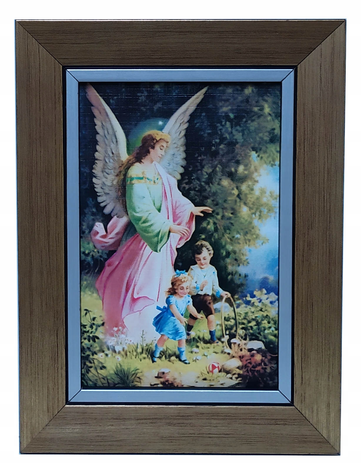 

Święty Obraz Na Ścianę 15X20 Anioł Aniołka Stróża