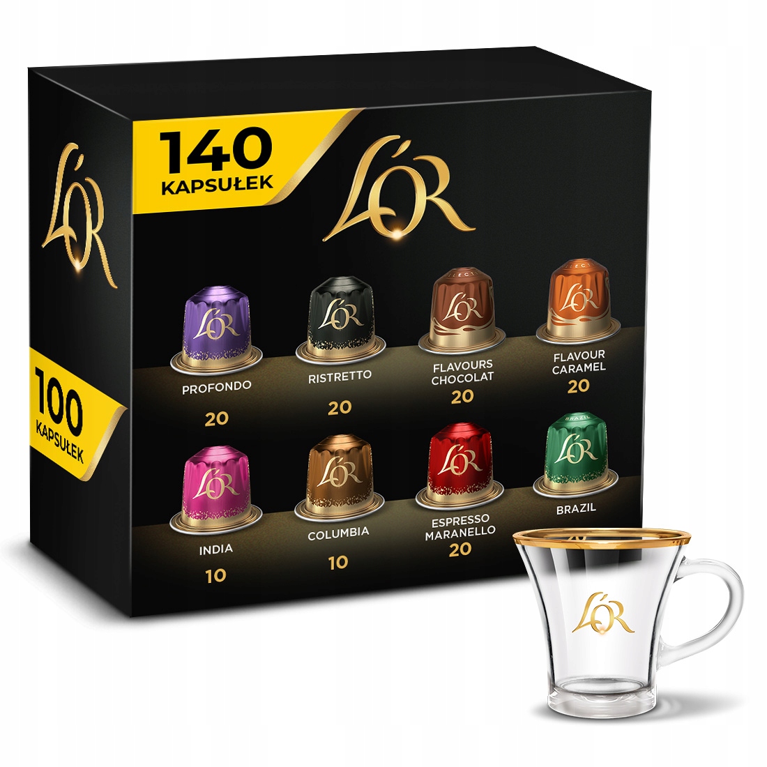 Kapsułki L'or do Nespresso(r)* 14 opakowań