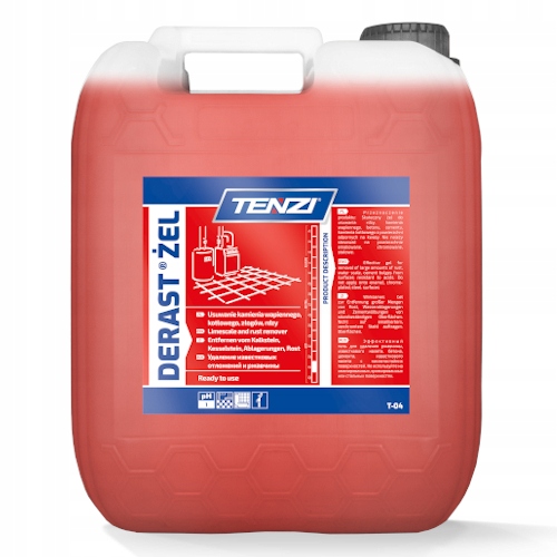 Levně Tenzi Derast Gel pro odstranění rzi a vodního kamene 10L