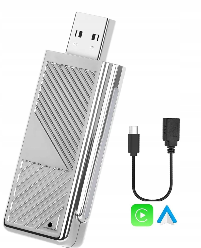 Bezdrôtový Adaptér Do Auta Apple Carplay Android Auto Dongle Usb/c