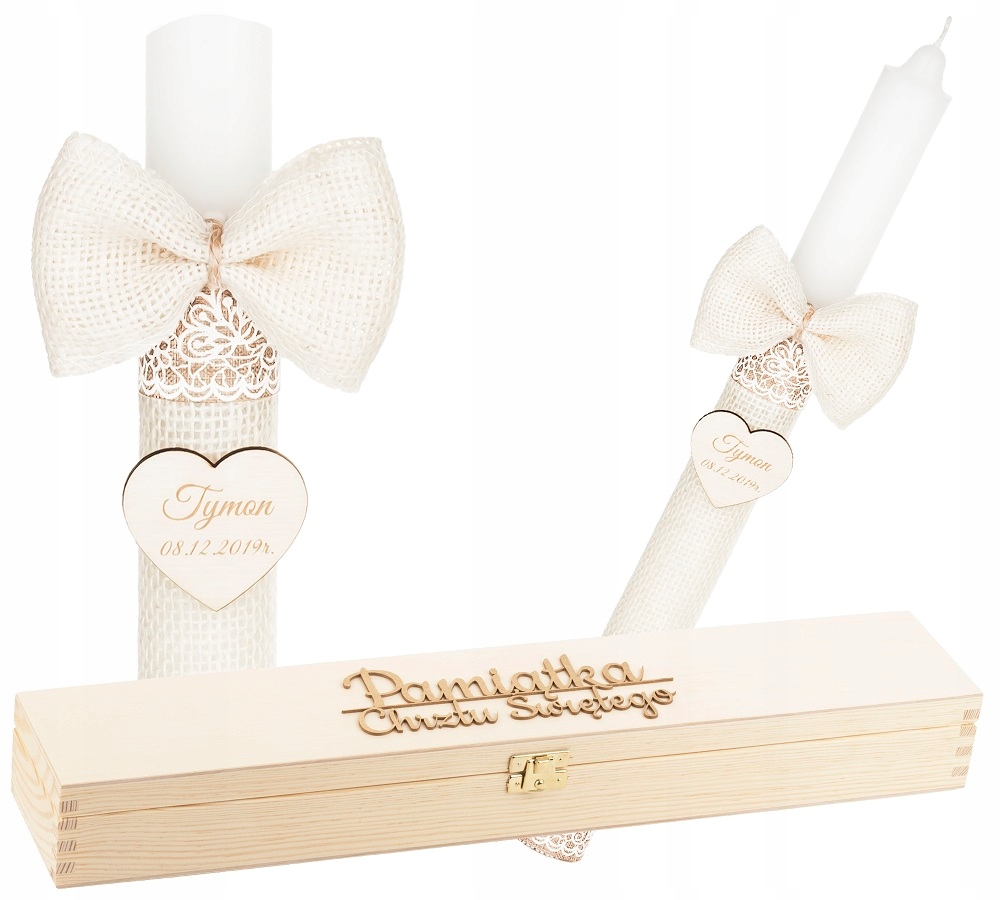 

Świeca Na Chrzest Do Chrztu Z Imieniem Pudełko