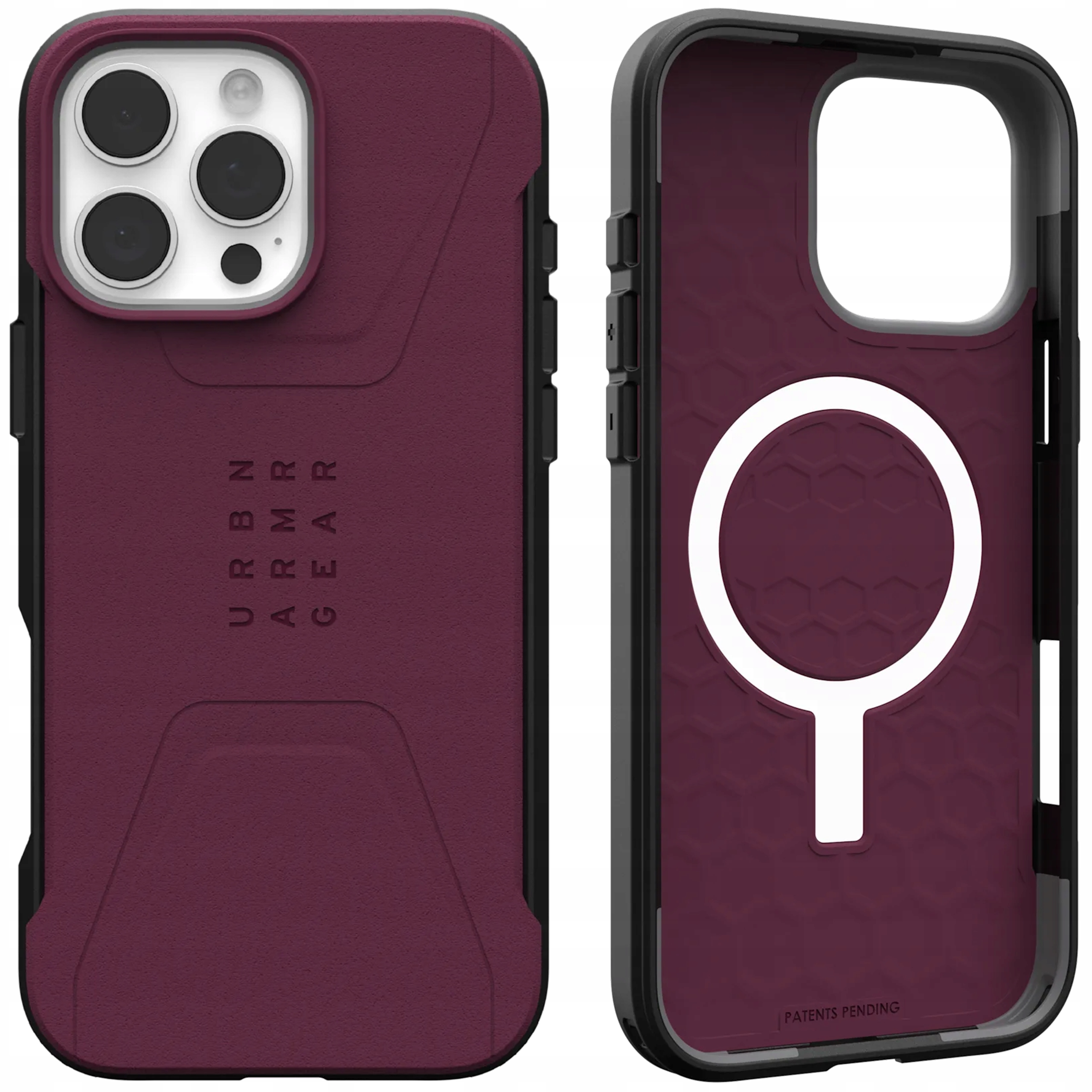 Uag Civilian Case – Pouzdro s MagSafe pro iPhone 16 Pro Max Kryt