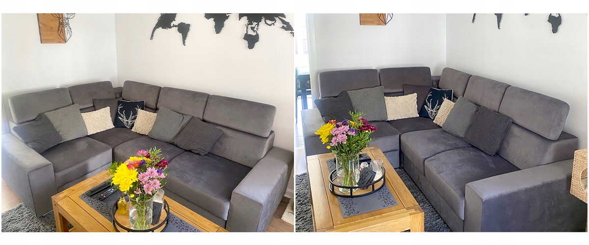 Narożnik Rozkładany Rogówka RNA01 250 O-sofa Szerokość mebla 250 cm