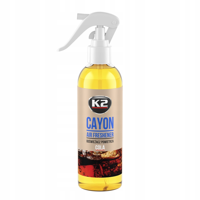 K2 Cayon osviežovač vzduchu vôňa do auta Cola deocar 250 ml rozprašovač