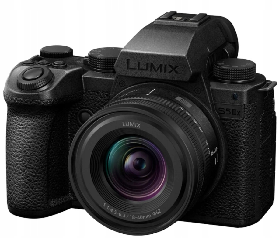 Panasonic DC-S5M2XNE Lumix pełnoklatkowy aparat bezlusterkowy obiektyw