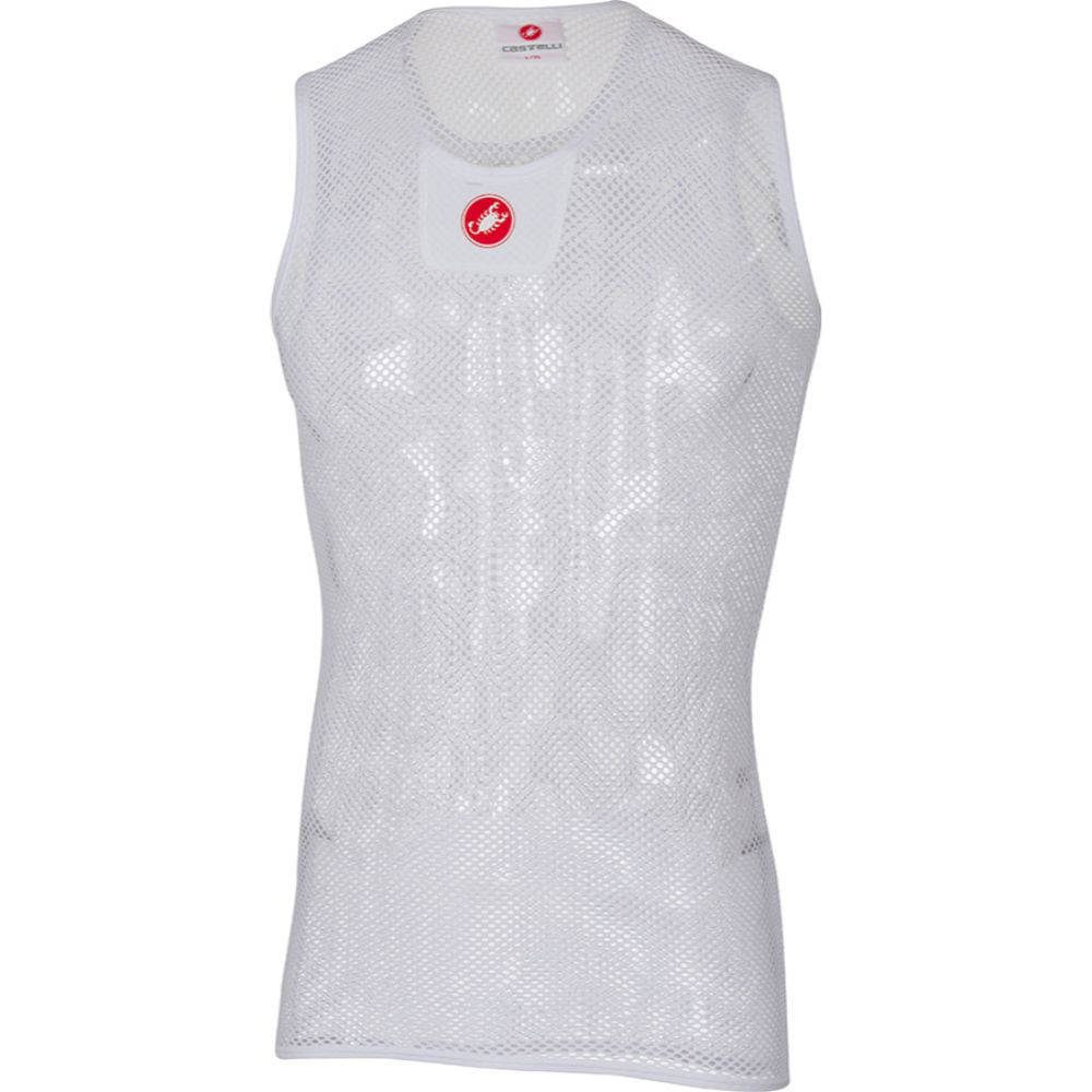 Podkoszulka Castelli Core Mesh 3, bez rękawów, biały, rozmiar L/XL