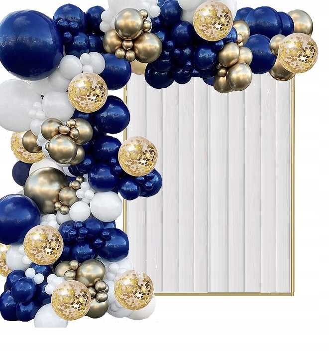 

Balony granat złote konfetti Łuk girlanda 122szt