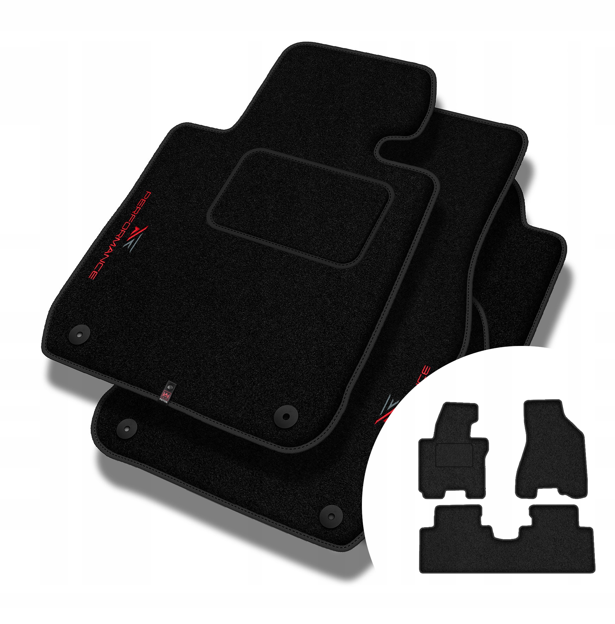 Velurové koberce Performance pro Kia Sportage II 2004-2010