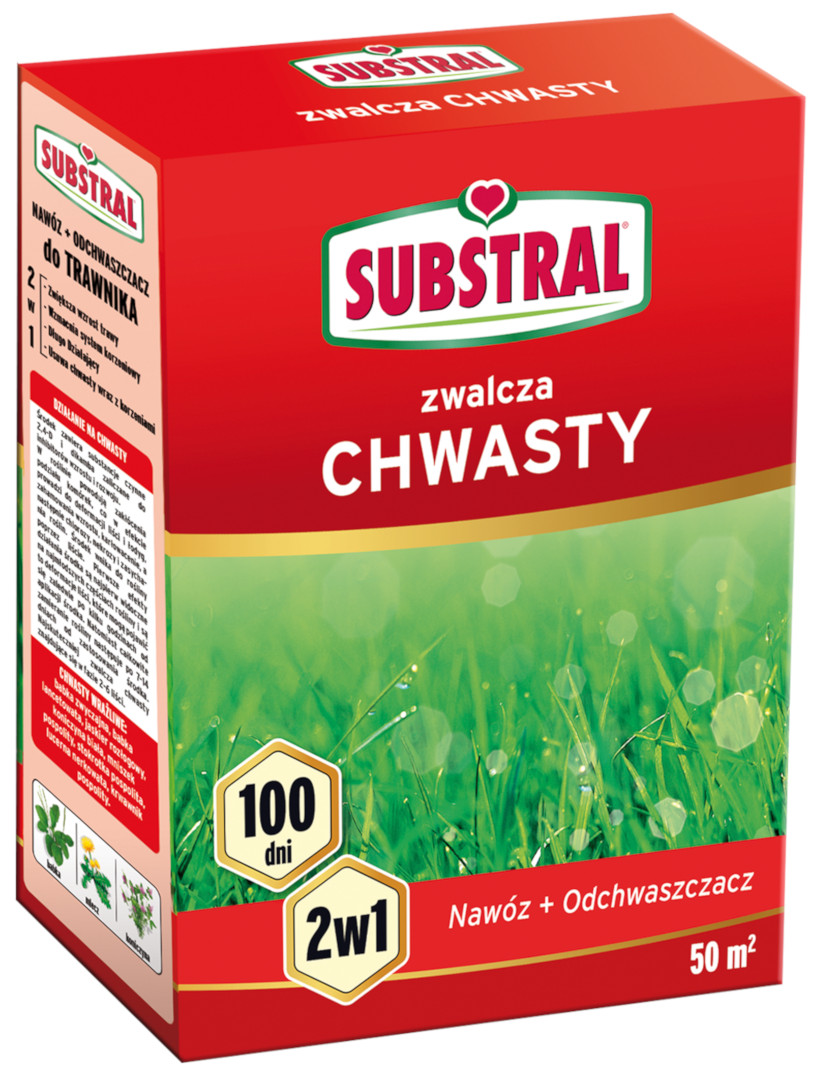 

Substral Nawóz do trawnika zwalcza chwasty 1kg