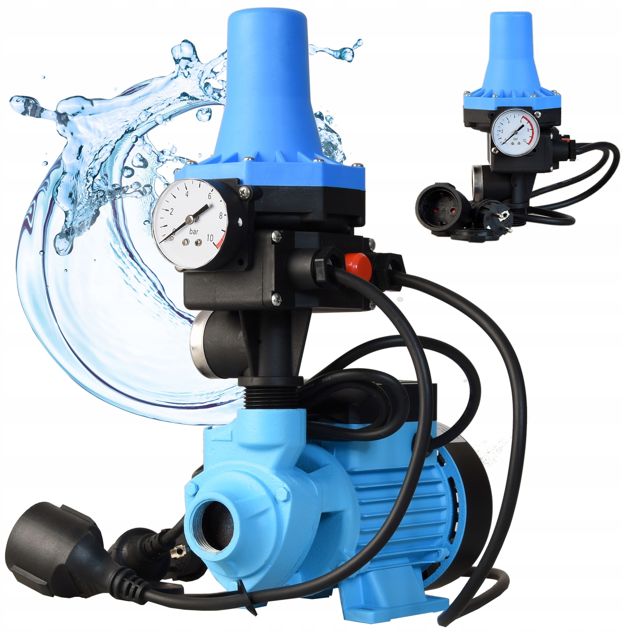 Hydrofor Beznádrže Vodná pumpa Qb Ovládač Sada 2100 l/h Suchý chod