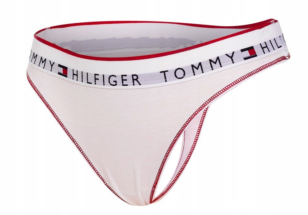 

Tommy Hilfiger Damskie Stringi Thong White r. M