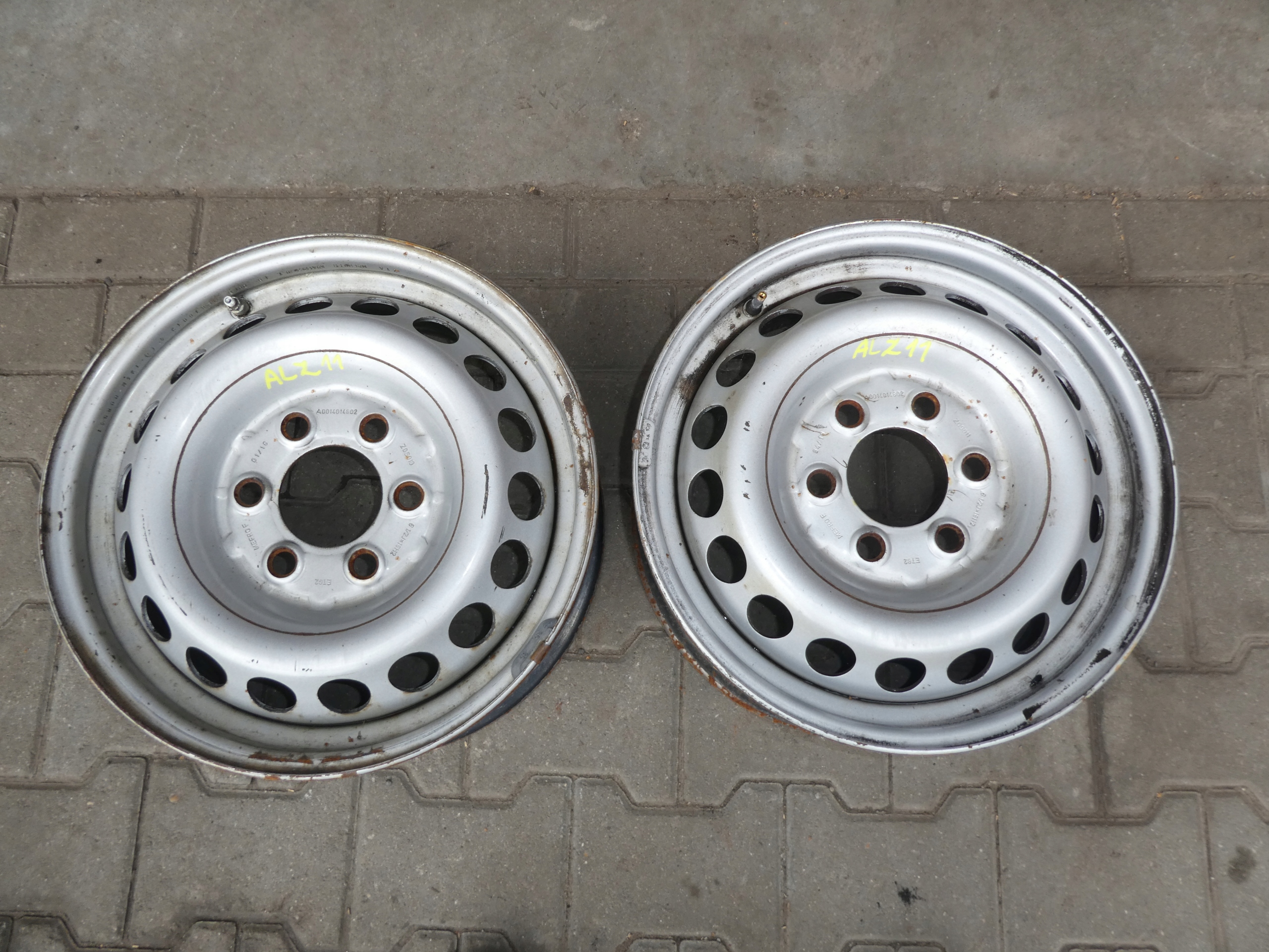 CERCHI FERRO 16 MERCEDES SPRINTER VW CRAFTER