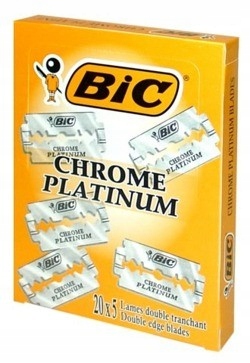 Bic Žiletky Chrome Platinum 1op-20ksx5