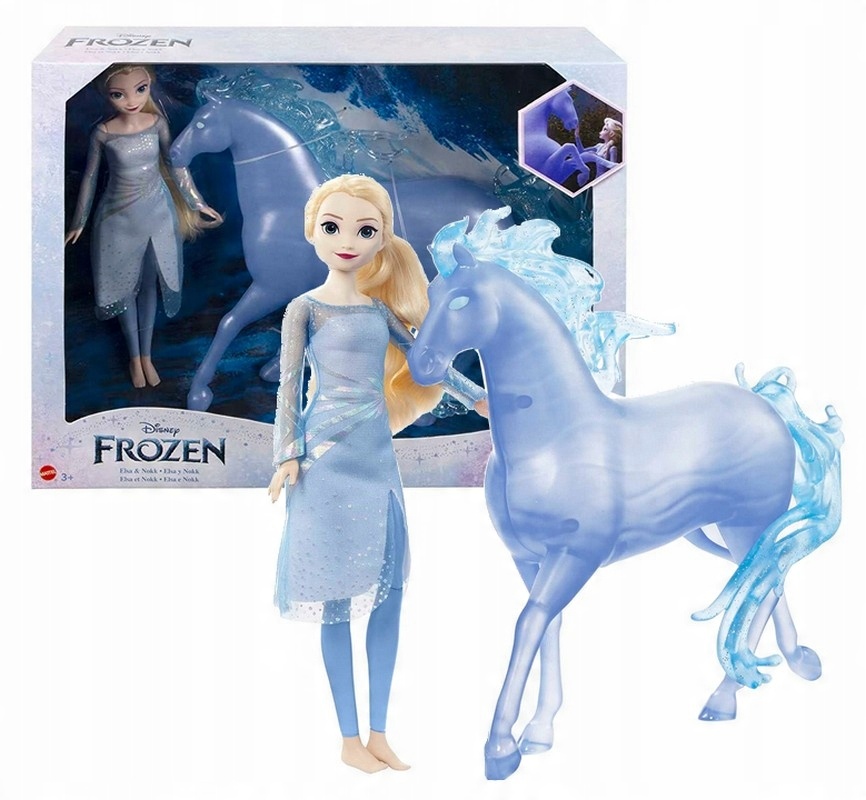 

Frozen Lalka Księżniczka Elsa z wodnym koniem Nokk