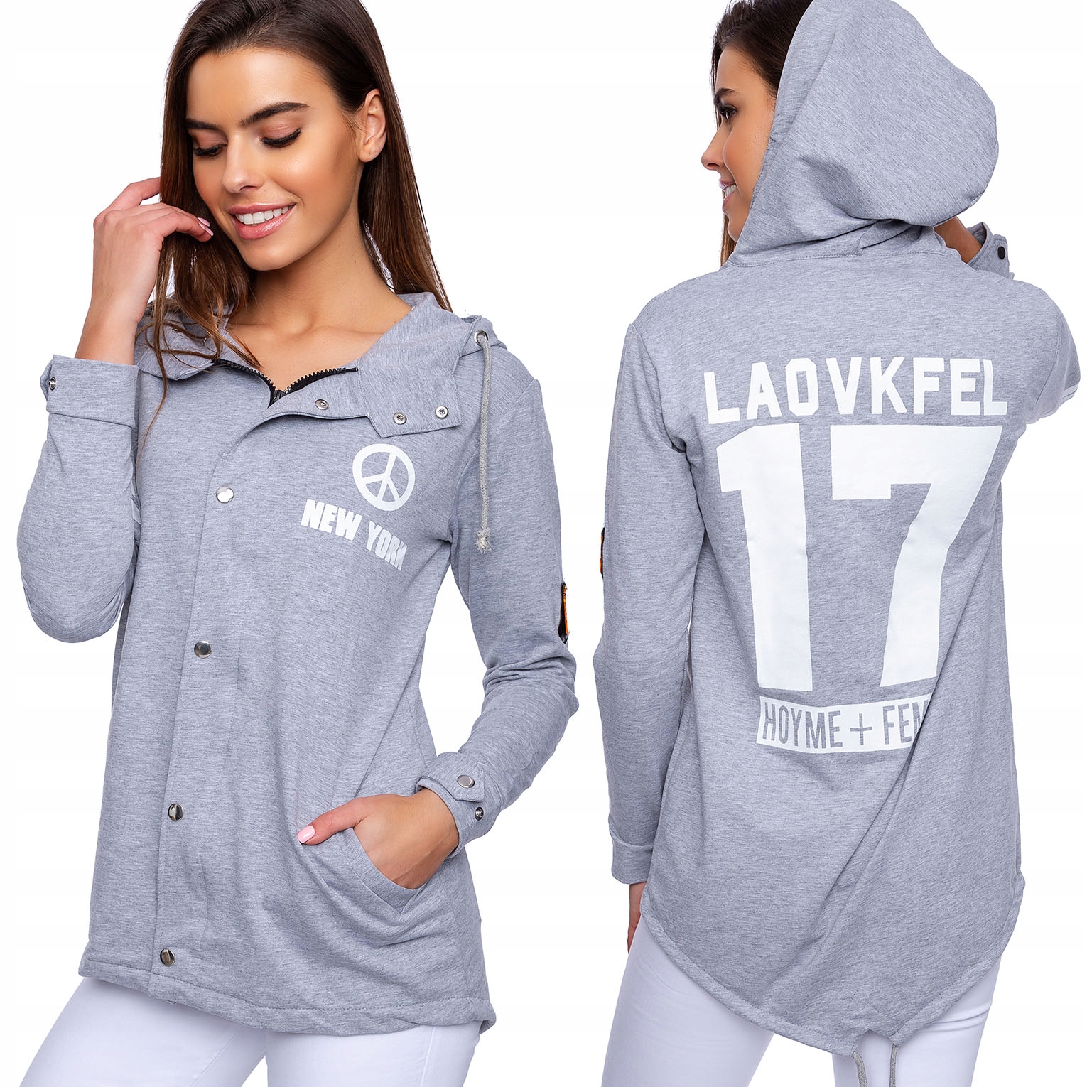

536__roz._M__BLUZA ,płaszczyk ,kaptur,kieszenie