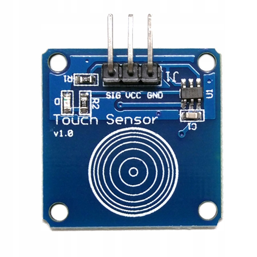 

142 Pojemnościowy czujnik dotyku TTP223B Arduino