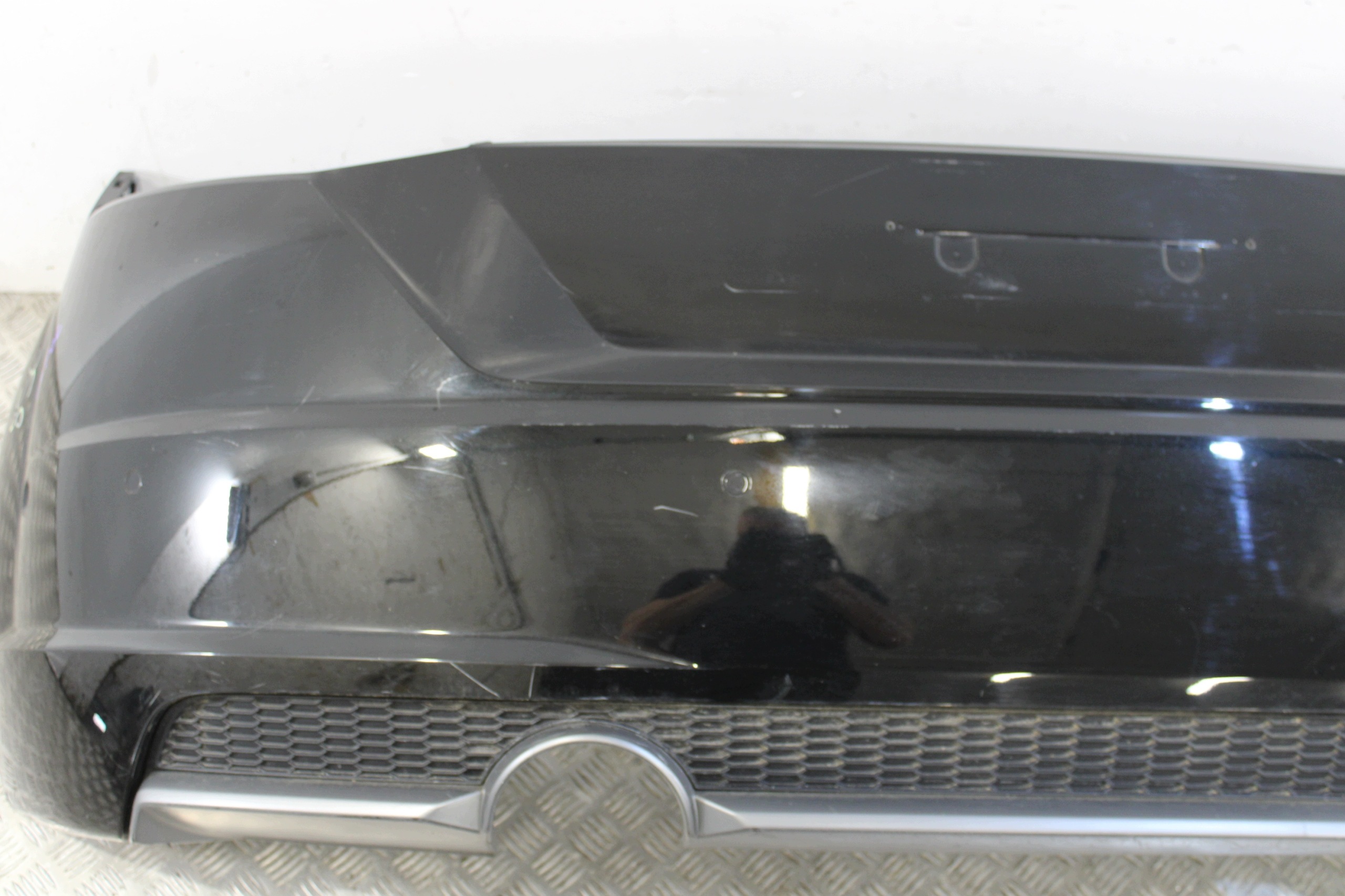 bumper rear part rear complete 6 X PDC AUDI TT 8S 8S0 S-LINE