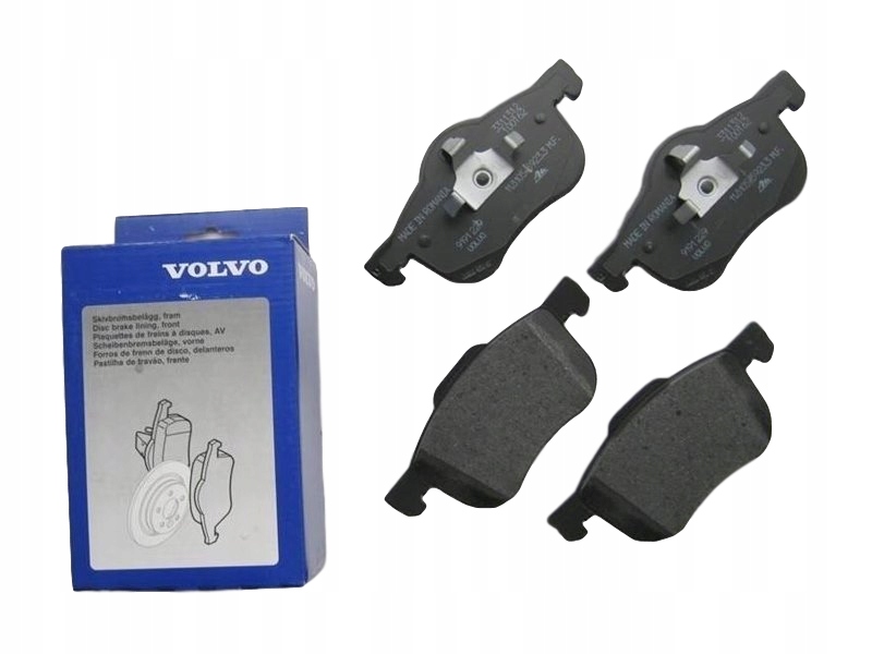 VOLVO V70 XC70 S80 oryginal klocki hamulcowe przod