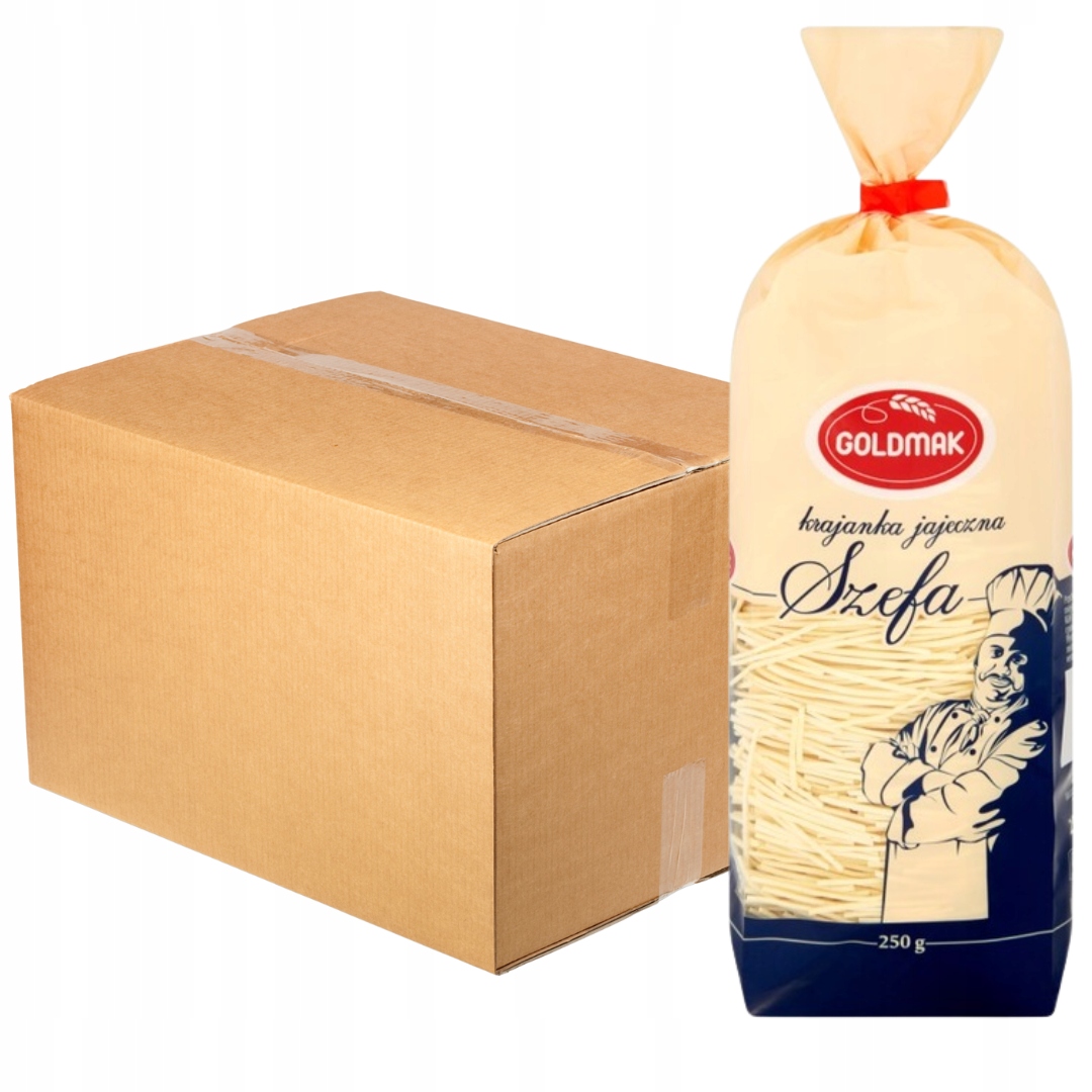 Goldmak Makaron krajanka jajeczna Szefa 250 g x 40 sztuk