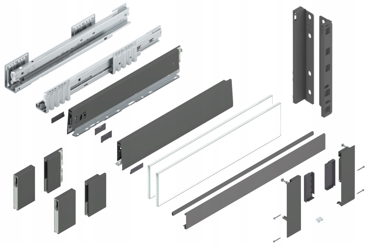 Blum Šuplík Merivobox 450 Vysoká vnitřní E Antr