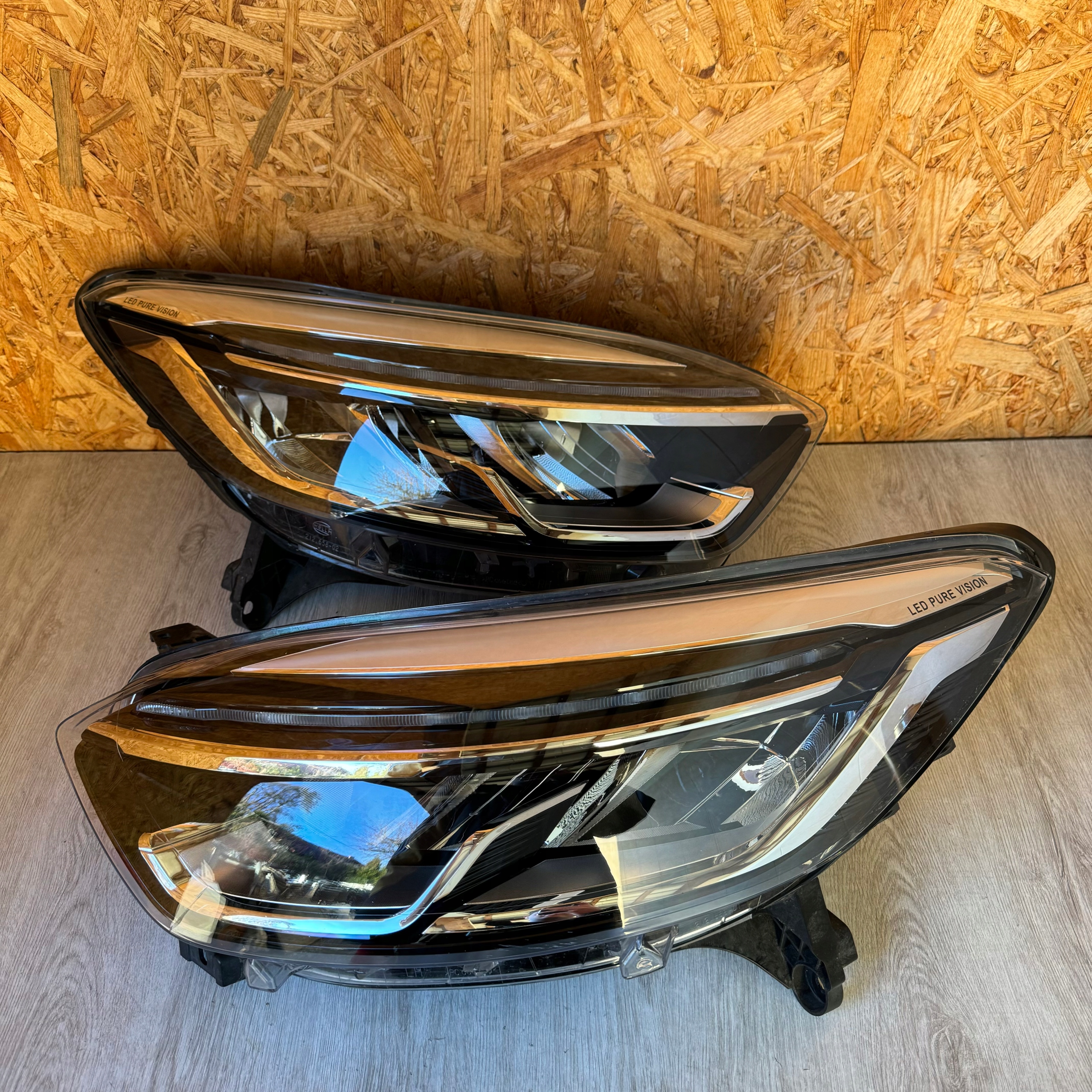 LAMPA LAMPY KOMPLET RENAULT CAPTUR LIFT 2017 ROK LED PURE VISION