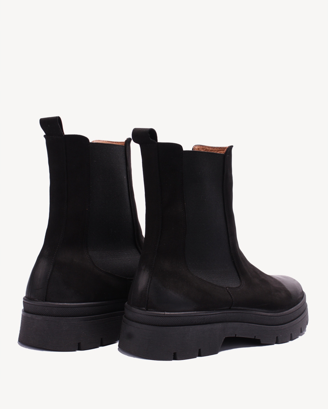 Sztyblety Męskie Czarne Eleganckie Wsuwane Skóra Naturalna Wygodne BOTIMO 4 Marka Botimo