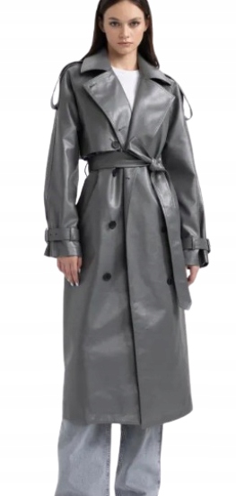 Defacto Dámský Dvouřadý Šedý Kabát S Y5E