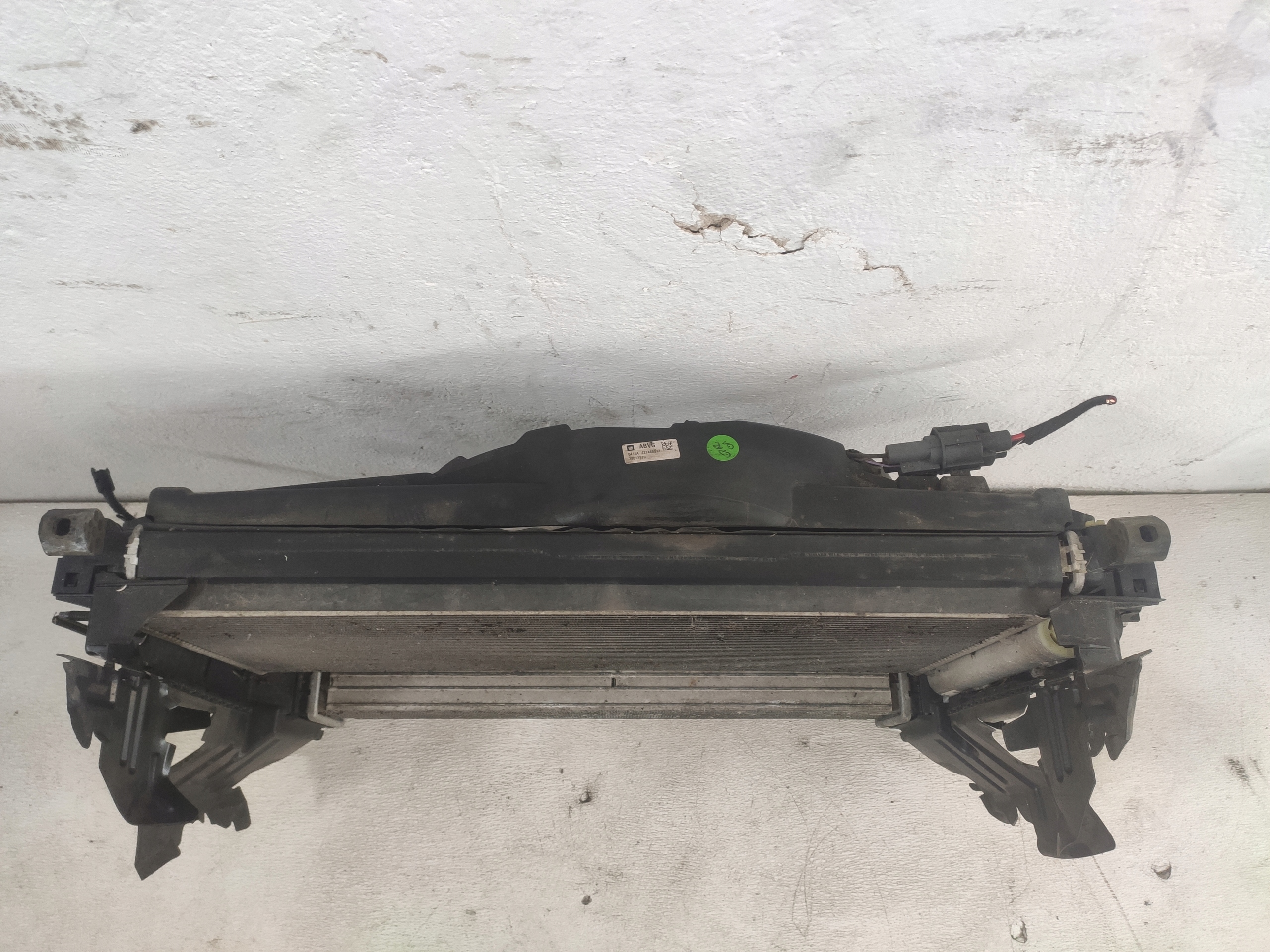 OPEL ASTRA K 2016 1.6T KOMPLET Radiateur MANUAL