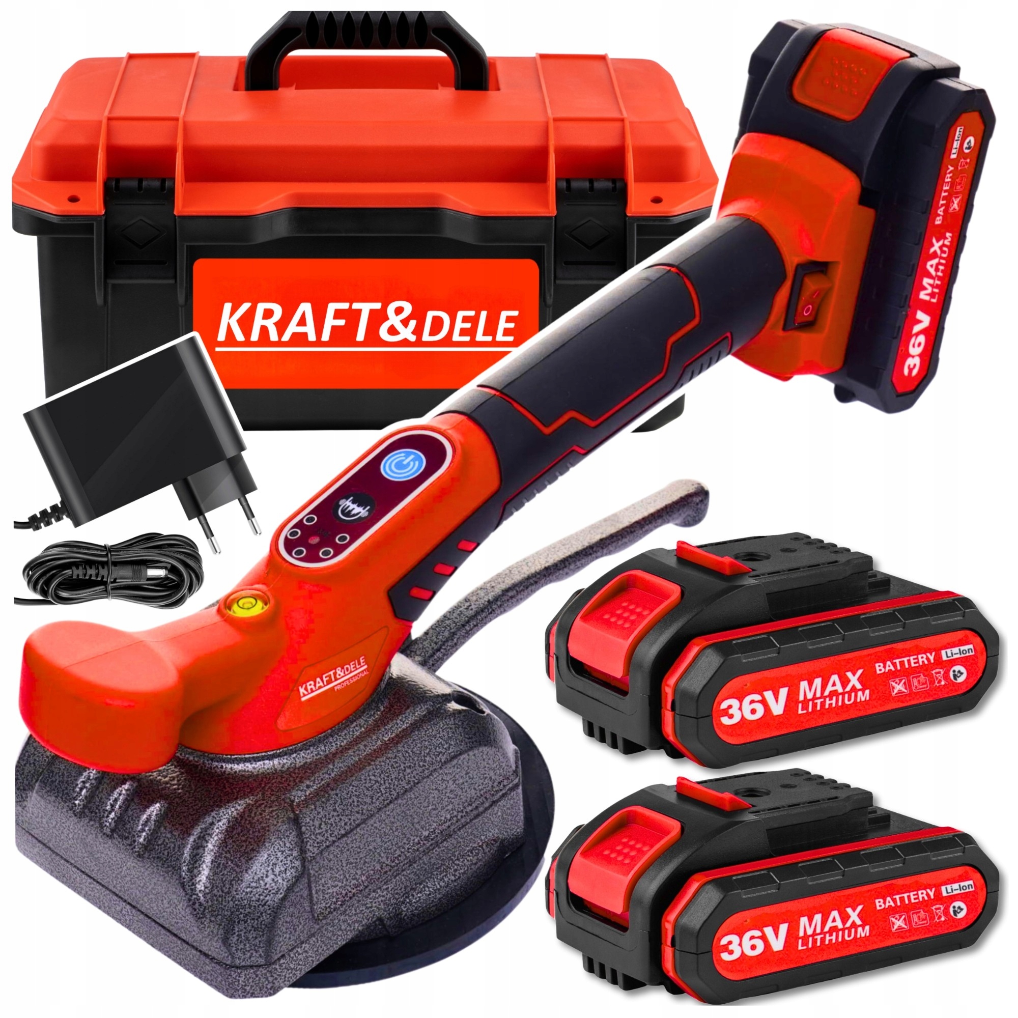 Přísavka Na Dlaždice Vibrátor Pro Vyrovnávání 2xAKU Výkonná Pro 36V