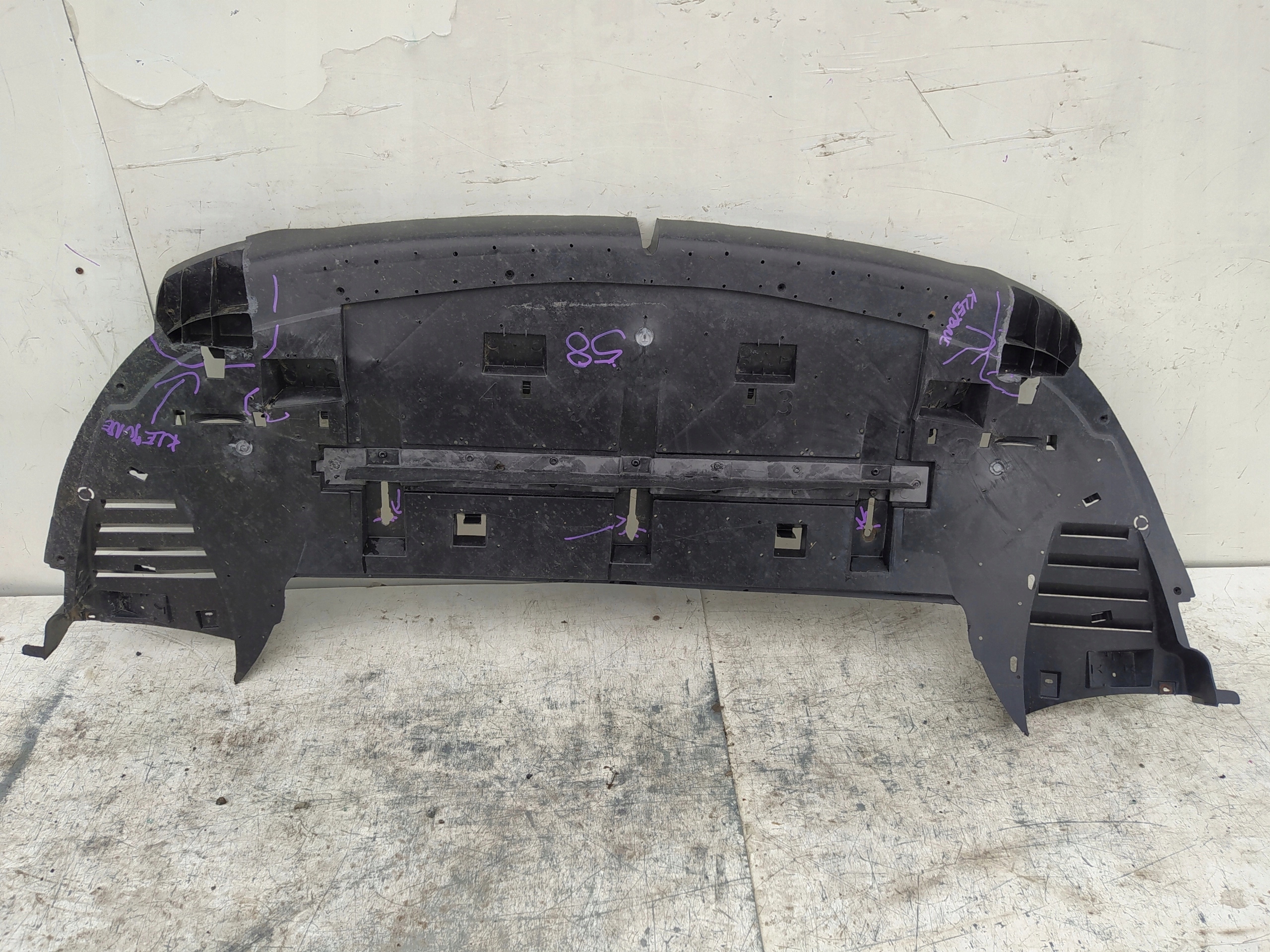 CIT.C4 PICASSO PŁYTA DOLNA ZDERZAKA 9660005380