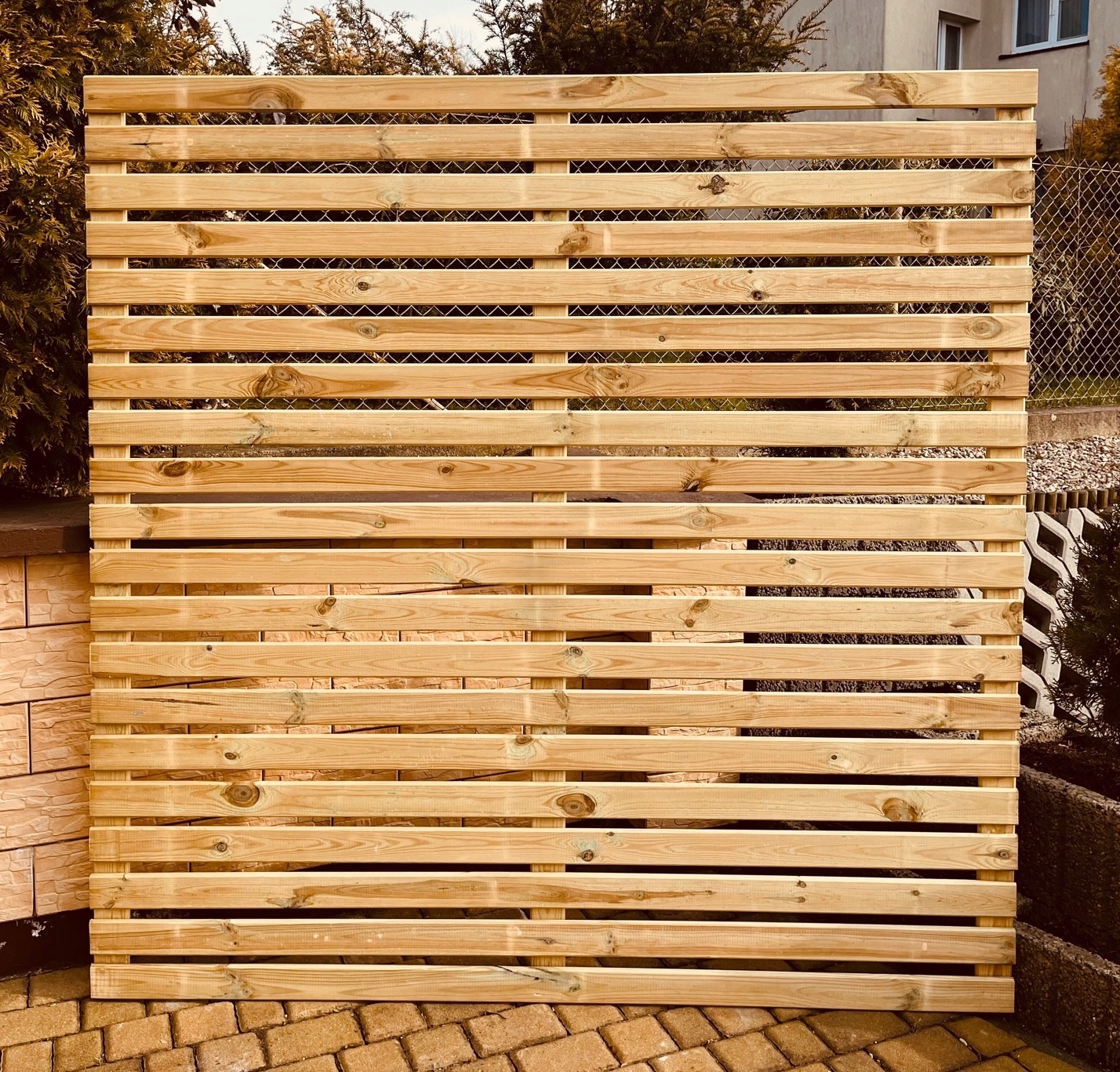 Забор 250 см x 180 см деревянный забор пергола в Украине купить из ...