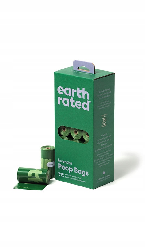 Levně Earth Rated (n) Levandulové sáčky na psí exkrementy 21x15ks