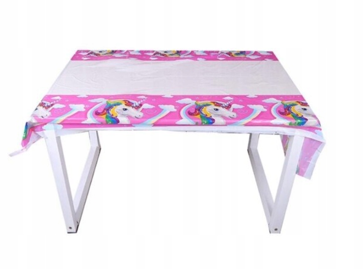 OBRUS FOLIOWY JEDNOROŻEC URODZINY 108 x 180 cm