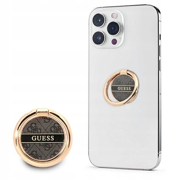 Guess Ring stand GURSHG4SK czarny/black4G