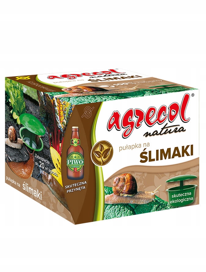 

Pułapka Na Ślimaki Ekologiczna Agrecol Natura