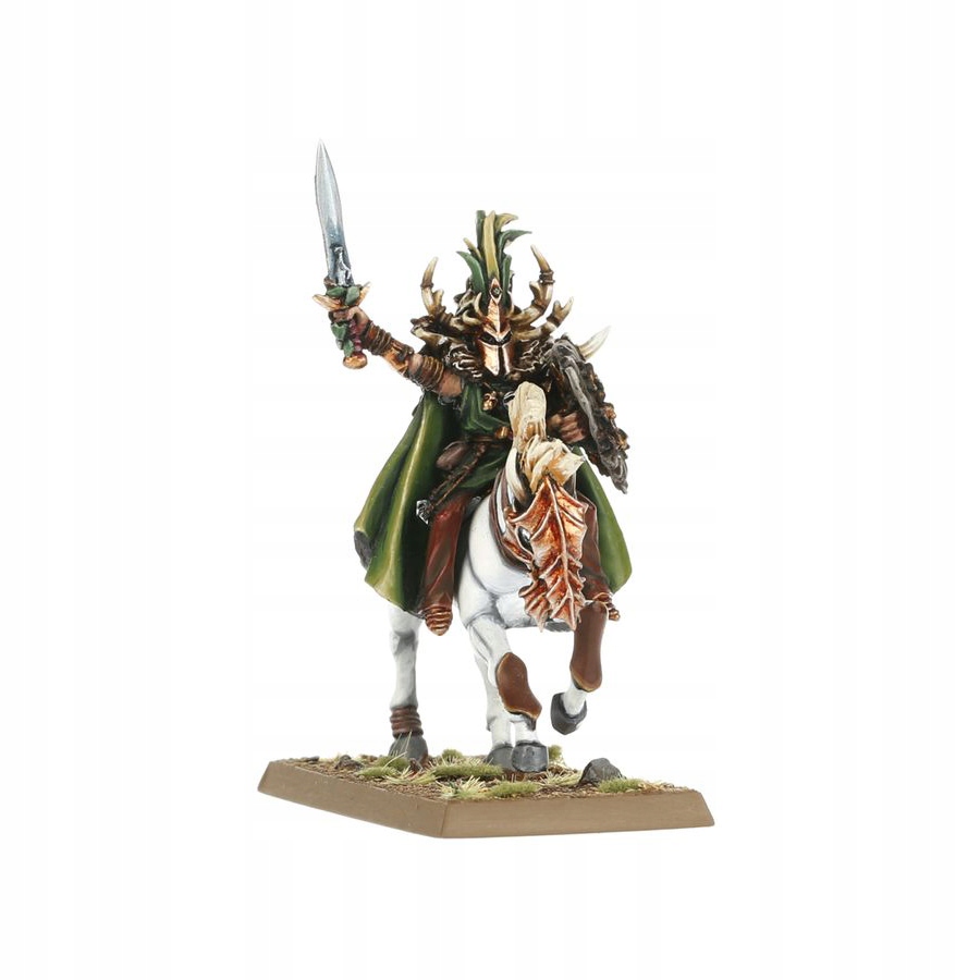 Noble on Elven Steed Wood Elf Realms, Warhammer the Old World
