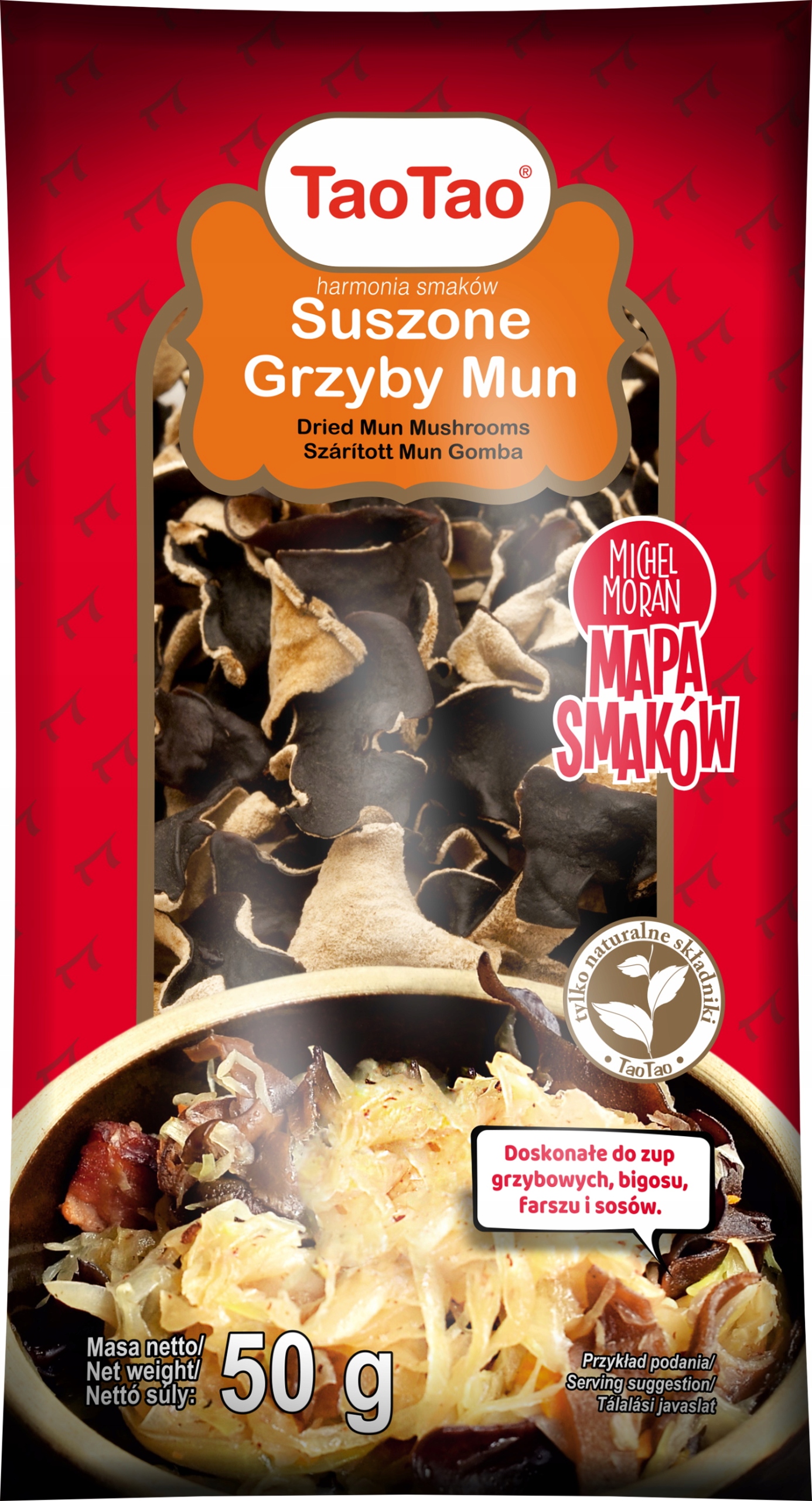 

Tao Tao Suszone grzyby Mun 50 g