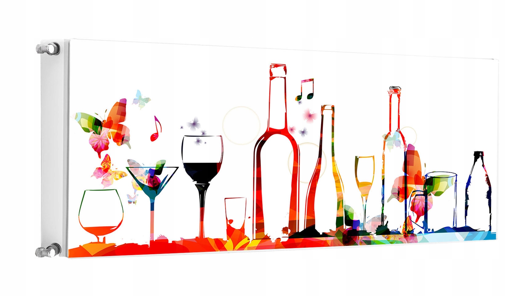 Magnet Magnetická Podložka Na Radiátor 140x60 Víno Fototapeta